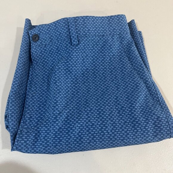 PGA Tour Blue Patterned Cargo Shorts - Picture 10 of 10